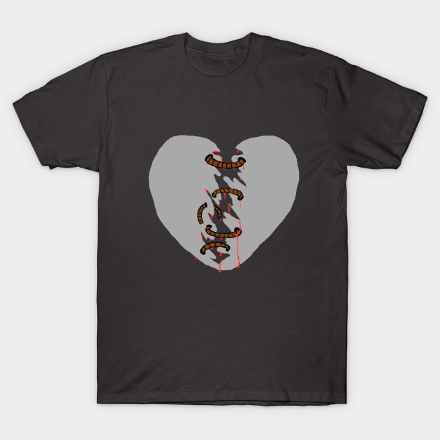 Can You Die From a Broken Heart? T-Shirt by watercurls